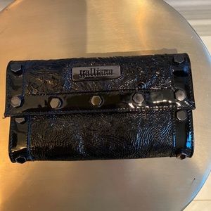 Galliano Black Patent Leather wallet